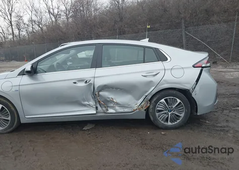 2020 Hyundai Ioniq Plug-In Hybrid Sel z USA, uszkodzony, nr VIN KMHC75LDXLU199913